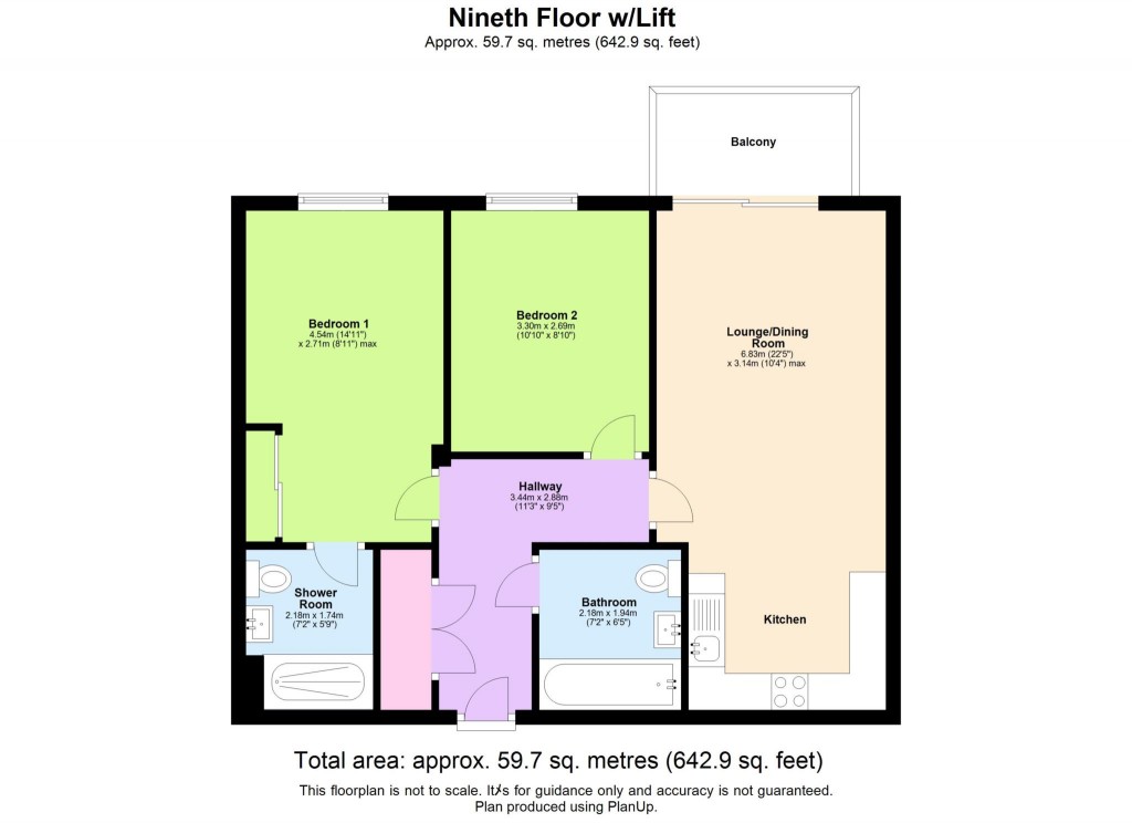 Floorplans For Moor End Lodge, Cotterells