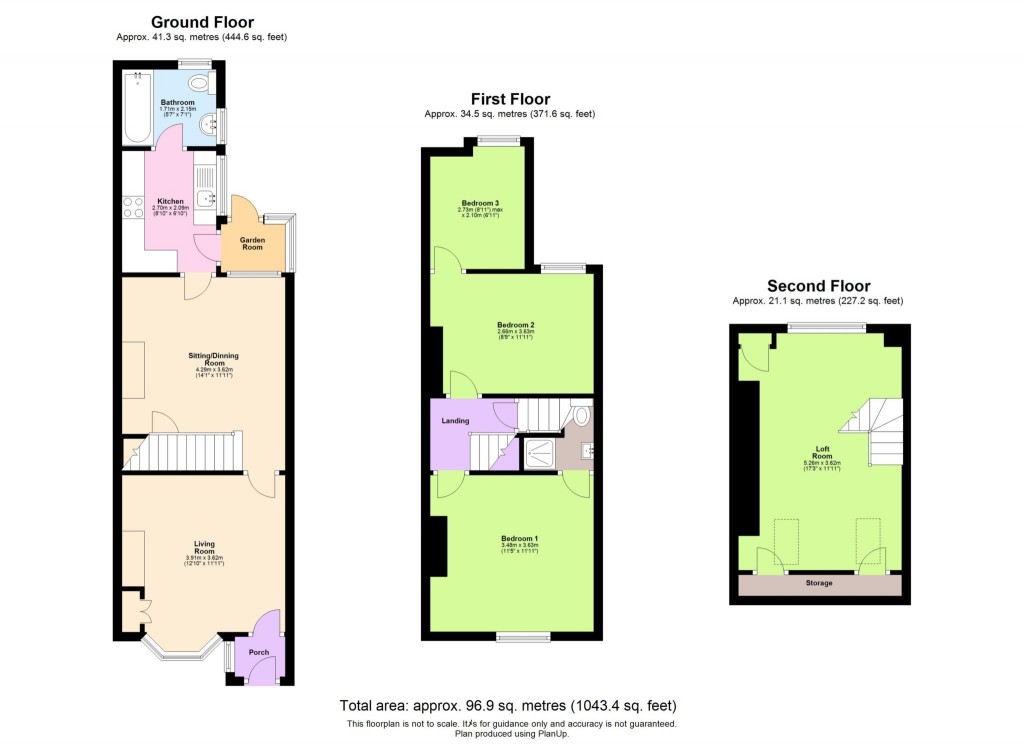 Floorplans For Close to Town centre , Schools & Amenities